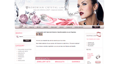 Desktop Screenshot of bohemian-crystal.com